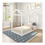 تخت کلبه ای کودک مدل هانا