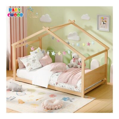 تخت مونته سوری کودک مدل کلبه آرامش